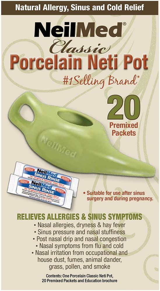 サイナスリンス（Sinus Rinse） ネティポット 20包 NTP-20 [並行輸入品]